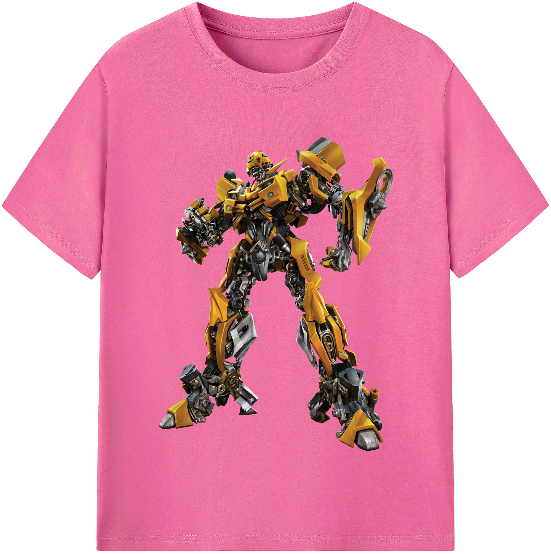 （画像用）  レディースカジュアルプリントTシャツ（綿100％）